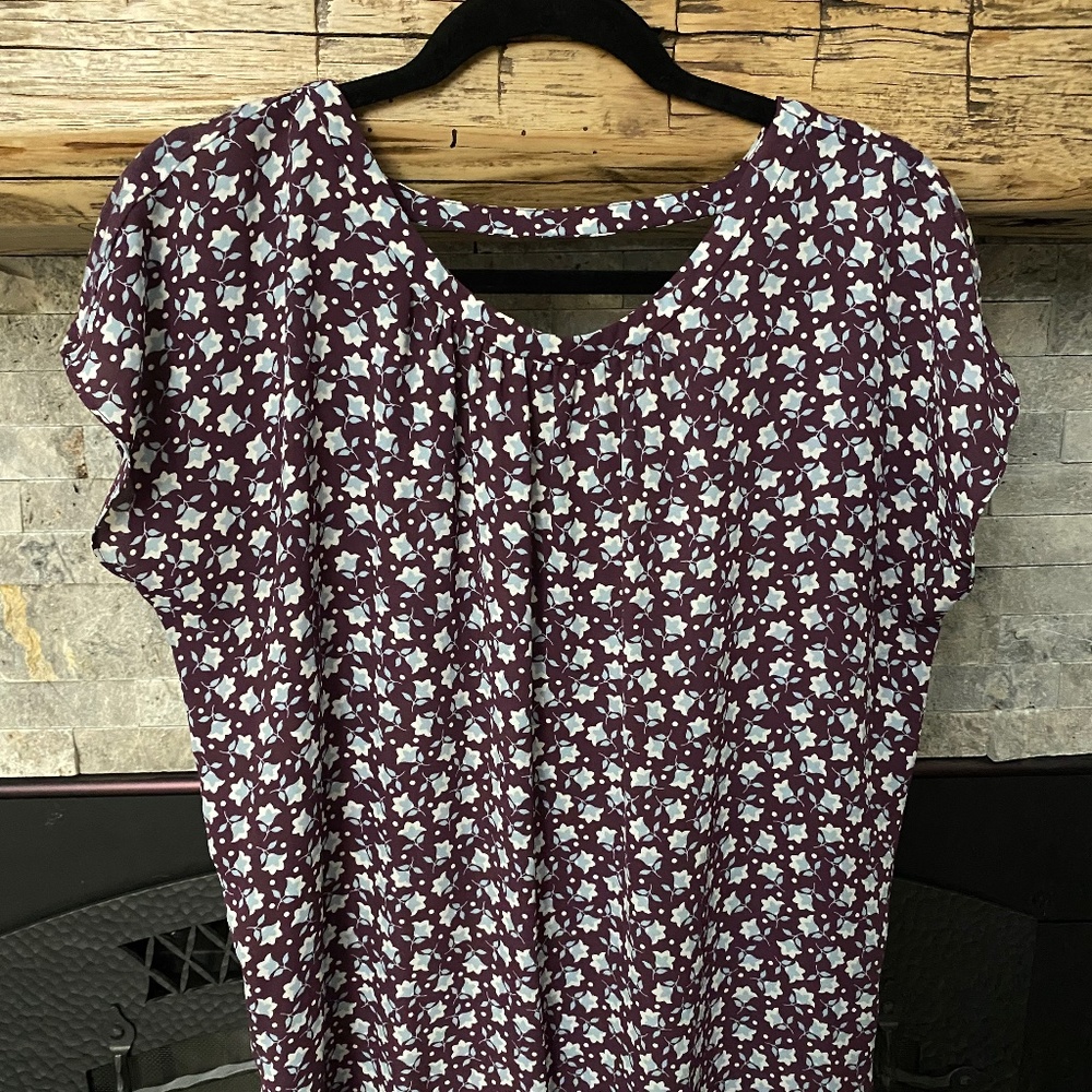 Loft Brand Short Sleeve Blouse